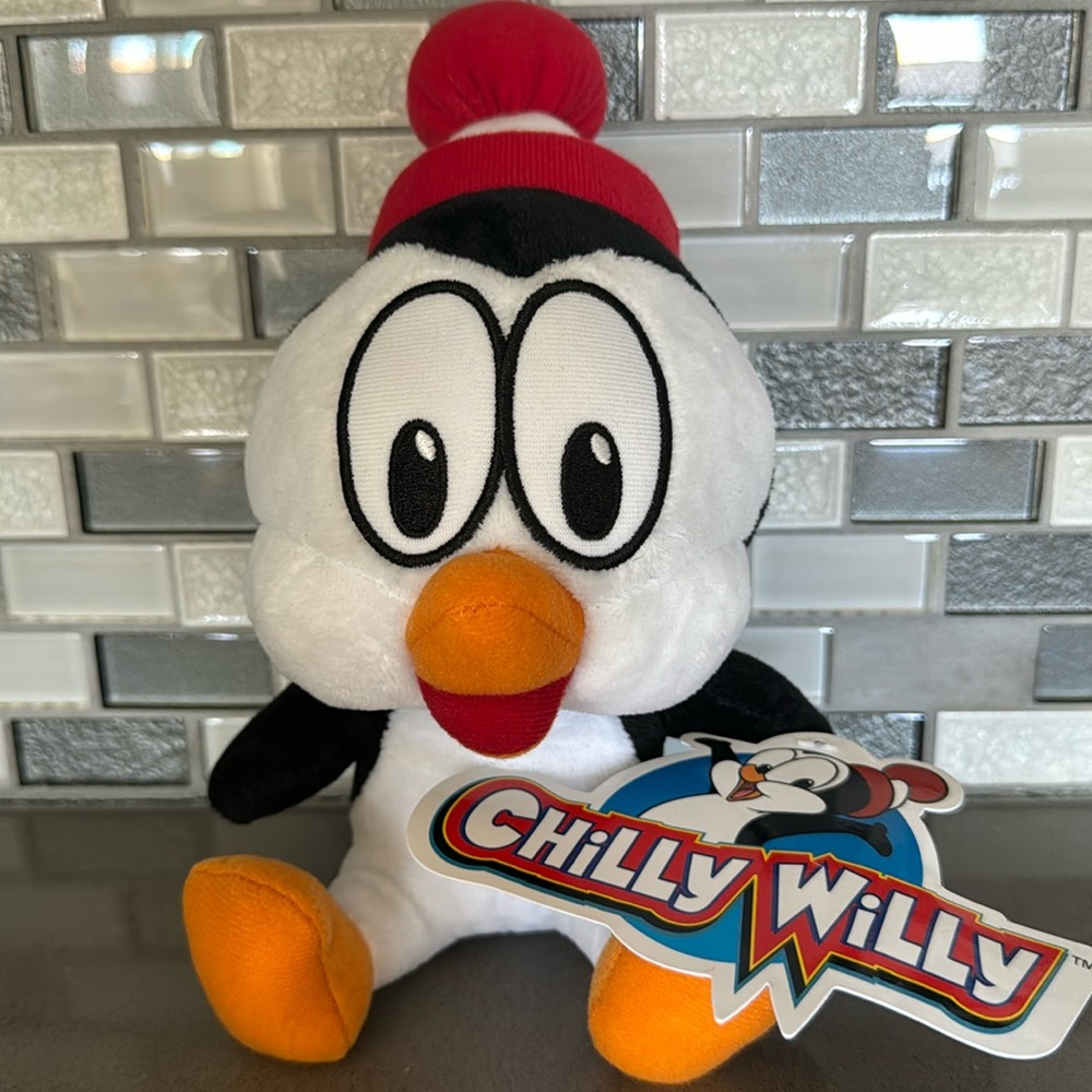 CHILLY WILLY the Penguin Sitting Plush / Limited Edition Woody Woodpecker 9” NEW